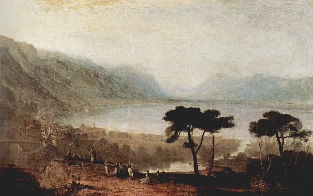 Il lago di Ginevra, 1810 - Los Angeles County Museum of Art